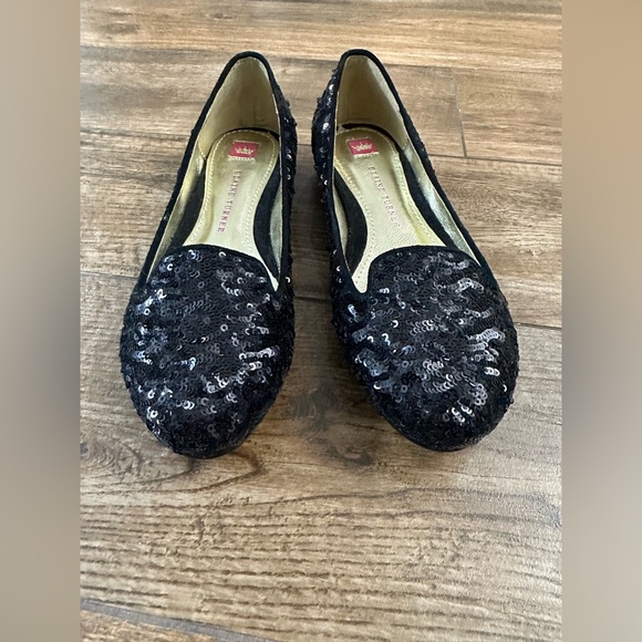 Elaine Turner Sequin Flats 6 - Picture 9 of 11